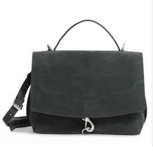 Rebecca Minkoff Stella suede and leather satchel